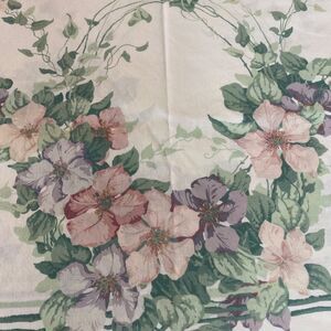 Vintage 50s King sized Pillow case cottagecore French Country